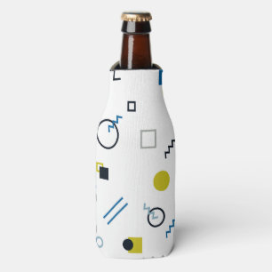 Enfriador De Botellas Memphis, arte geométrico moderno, moderno y modern