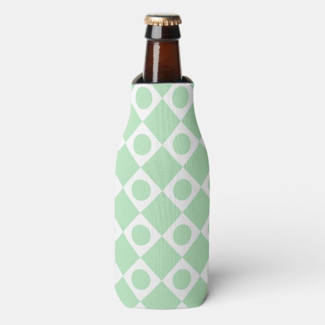 Enfriador De Botellas Mod Retro 60's Mint (Frente de la botella)