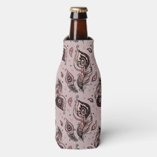 Enfriador De Botellas Modelo de la pluma del pavo real