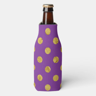 Enfriador De Botellas Modelo de lunar elegante del Relieve metalizado