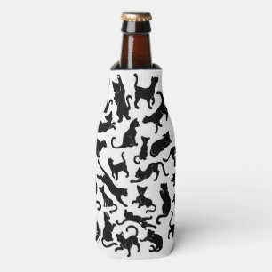 Enfriador De Botellas Modelo del gato negro