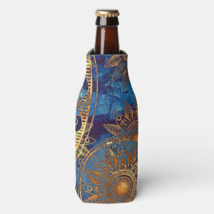 Enfriador De Botellas Modelo del grunge del arte