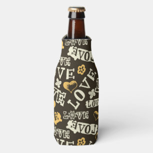 Enfriador De Botellas Modelo dibujado mano del amor