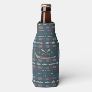 Enfriador De Botellas Modelo étnico de la pesca