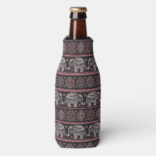 Enfriador De Botellas Modelo étnico negro del elefante