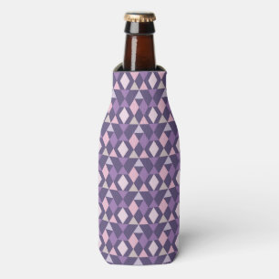 Enfriador De Botellas Modelo geométrico árabe púrpura