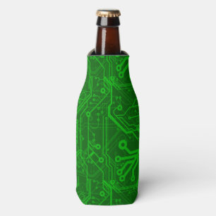 Enfriador De Botellas Modelo impreso verde de la placa de circuito