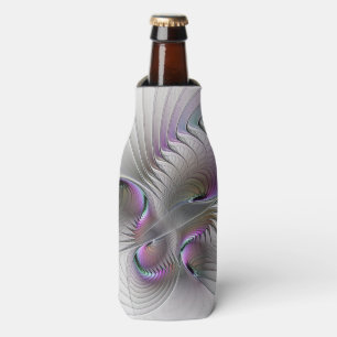 Enfriador De Botellas Moderna Figura de Fantasía Tímida Abstracta Arte F