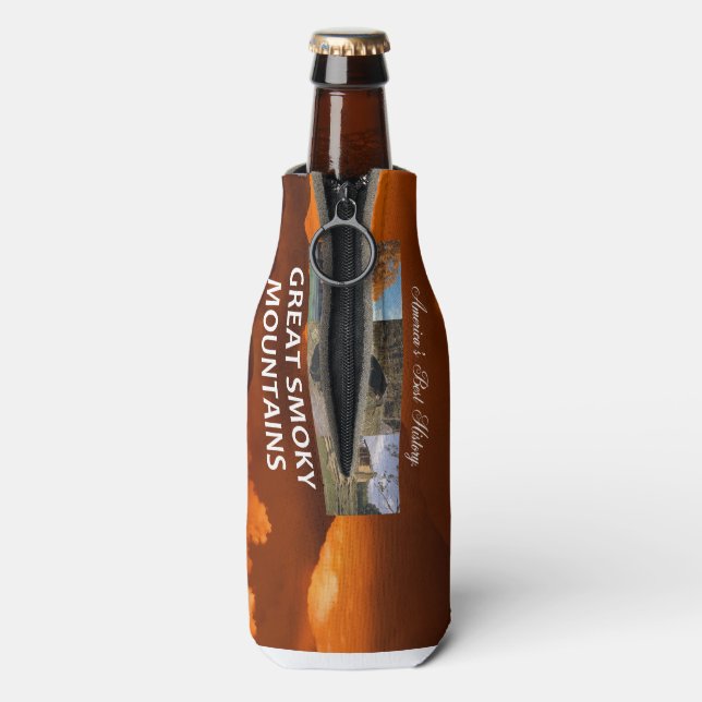 Enfriador De Botellas Montañas Ahumadas (Reverso de la botella)