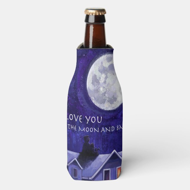 Enfriador De Botellas Moon Watch (Frente de la botella)