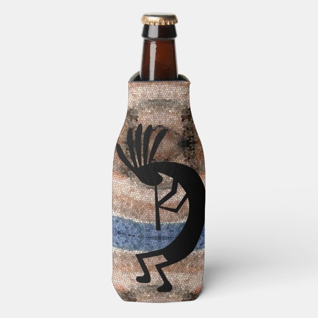 Enfriador De Botellas Mosaic Brown (Frente de la botella)