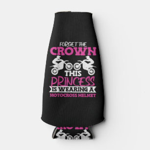 Enfriador De Botellas Motocross Dirt Bike Chica