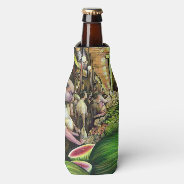 Enfriador De Botellas Muchos hombres, muchos melones, Budapest (Frente de la botella)