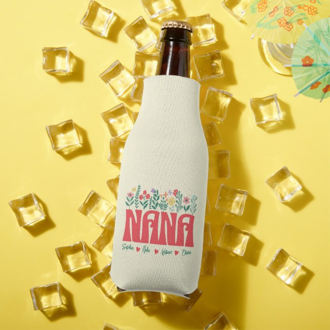 Enfriador De Botellas NANA GRANDMA ABUELA GRANNNY -Personalizar (Verano in situ)