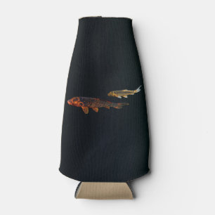 Enfriador De Botellas Naranja Koi y Gold Koi