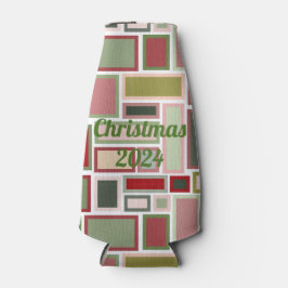 Enfriador De Botellas Navidades Boho Rectangles