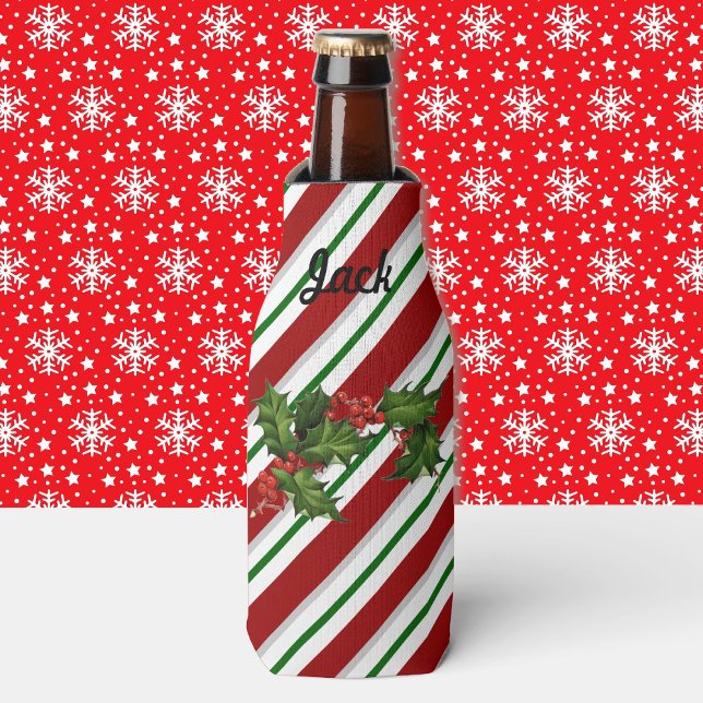 Enfriador De Botellas Navidades divertidos Stocking Stuffer Add NAME Bee (Subido por el creador)