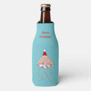 Enfriador De Botellas Navidades Fiesta Jellyfish Personalizado