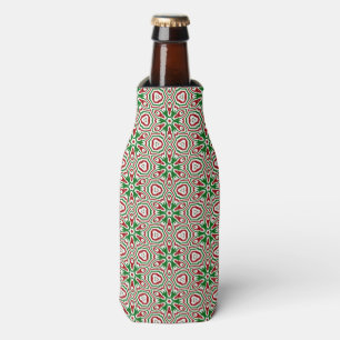Enfriador De Botellas Navideño caleidoscopio boho ecléctico trippy funky