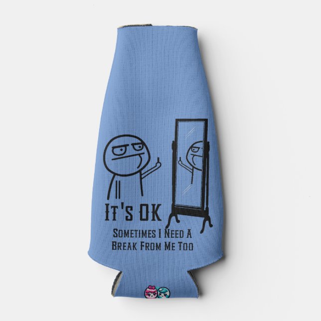 Enfriador De Botellas Necesita un descanso (Anverso)