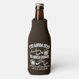 Enfriador De Botellas Necesitaremos otra tipografía de cerveza personali