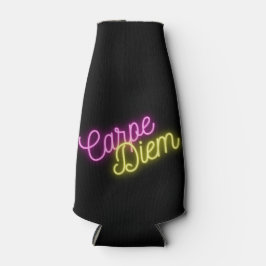 Enfriador De Botellas Neon Carpe Diem Word Art