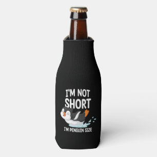 Enfriador De Botellas No soy bajo, soy de tamaño pingüino