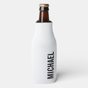 Enfriador De Botellas Nombre Minimalista personalizado moderno