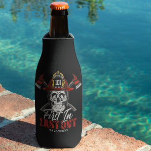 Enfriador De Botellas NOMBRE personalizado Bombardero primero en último 