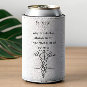 Enfriador De Botellas Nombre personalizado chistes divertidos minimalist