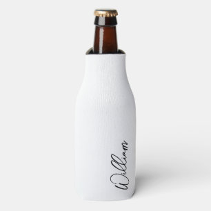 Enfriador De Botellas Nombre personalizado de guión moderno