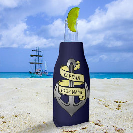 Enfriador De Botellas Nombre personalizado del barco de navegación náuti
