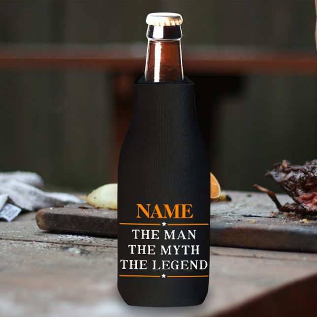 Enfriador De Botellas Nombre Personalizado El Hombre El Mito La Leyenda (Subido por el creador)