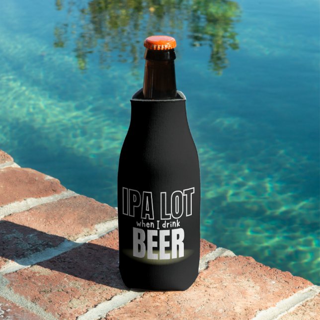 Enfriador De Botellas Nombre personalizado IPA lot Funny Guay Beer (Piscina in situ)