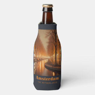 Enfriador De Botellas Nombre personalizado / Texto Ámsterdam