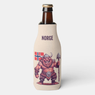 Enfriador De Botellas Nombre personalizado Troll noruego
