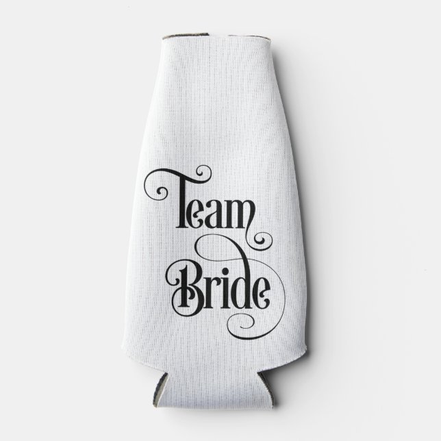 Enfriador De Botellas Novia de equipo (Anverso)