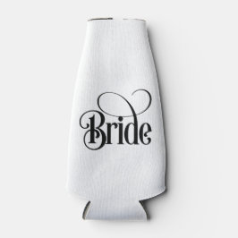 Enfriador De Botellas Novia (diseño 3) Frasco Frasco