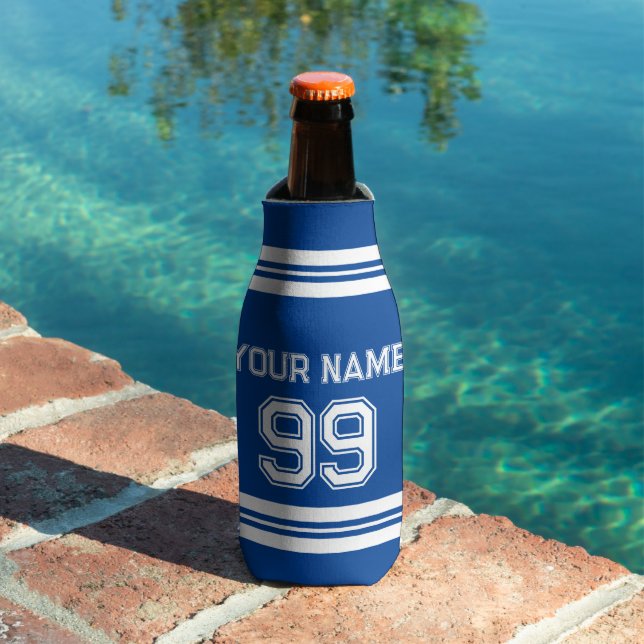 Enfriador De Botellas número de camiseta de fútbol personalizado (Piscina in situ)