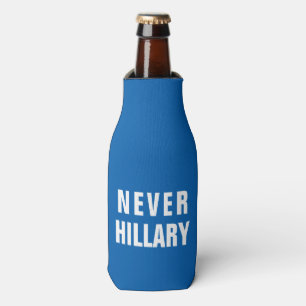 Enfriador De Botellas NUNCA HILLARY para el presidente 2016