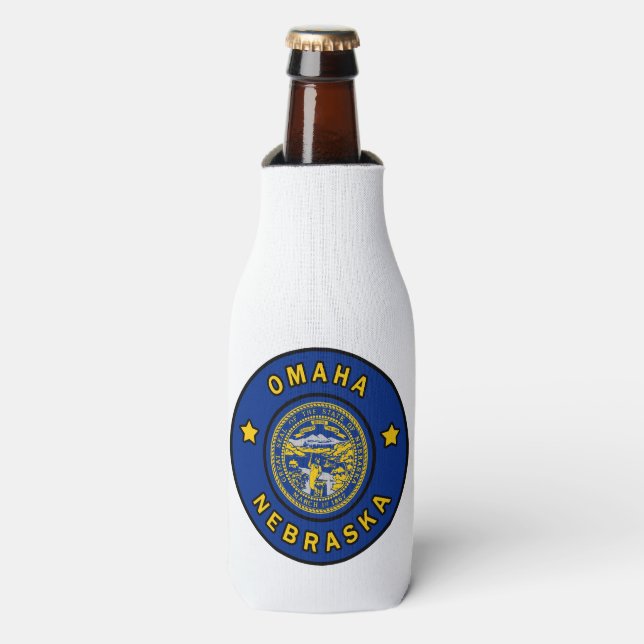 Enfriador De Botellas Omaha Nebraska (Frente de la botella)