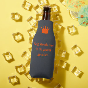 Enfriador De Botellas Oranje Koningsdag soporte para latas de vino - can