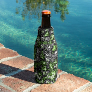 Enfriador De Botellas Orgulloso Groovy Trippy Grungy Funky Abstract Agén