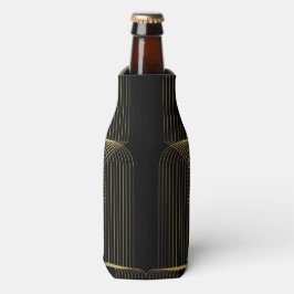 Enfriador De Botellas Oro, negro, elegante, fresco, único y moderno arte