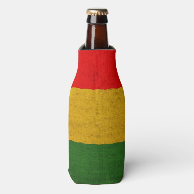 Enfriador De Botellas Oro verde rojo (Frente de la botella)