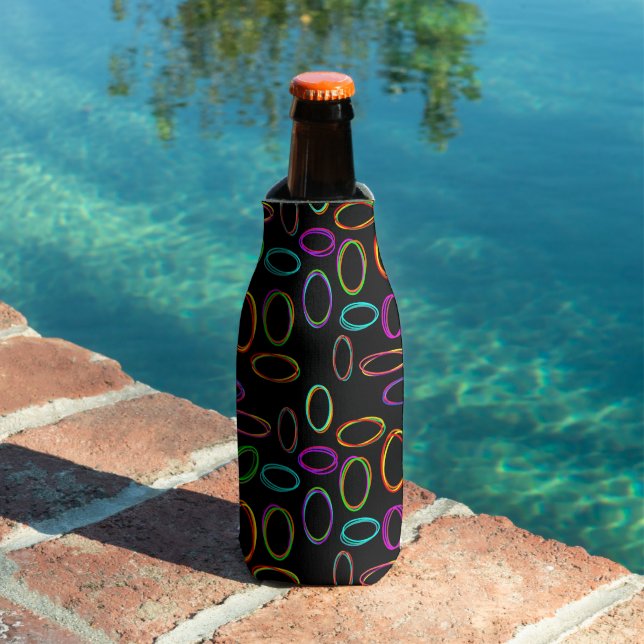 Enfriador De Botellas Óvalos de neón (Piscina in situ)