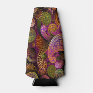 Enfriador De Botellas Paisley Purple