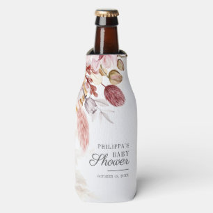 Enfriador De Botellas Pampas Grass Dried Palms Terracotta Baby Shower