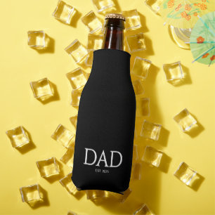 Enfriador De Botellas Papá Estableció Clásicos Caps Negro