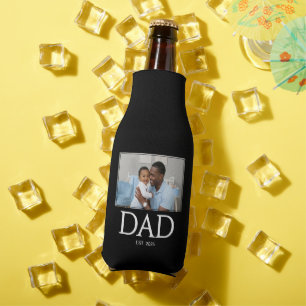 Enfriador De Botellas Papá Estableció la Foto de Gorras Clásicas